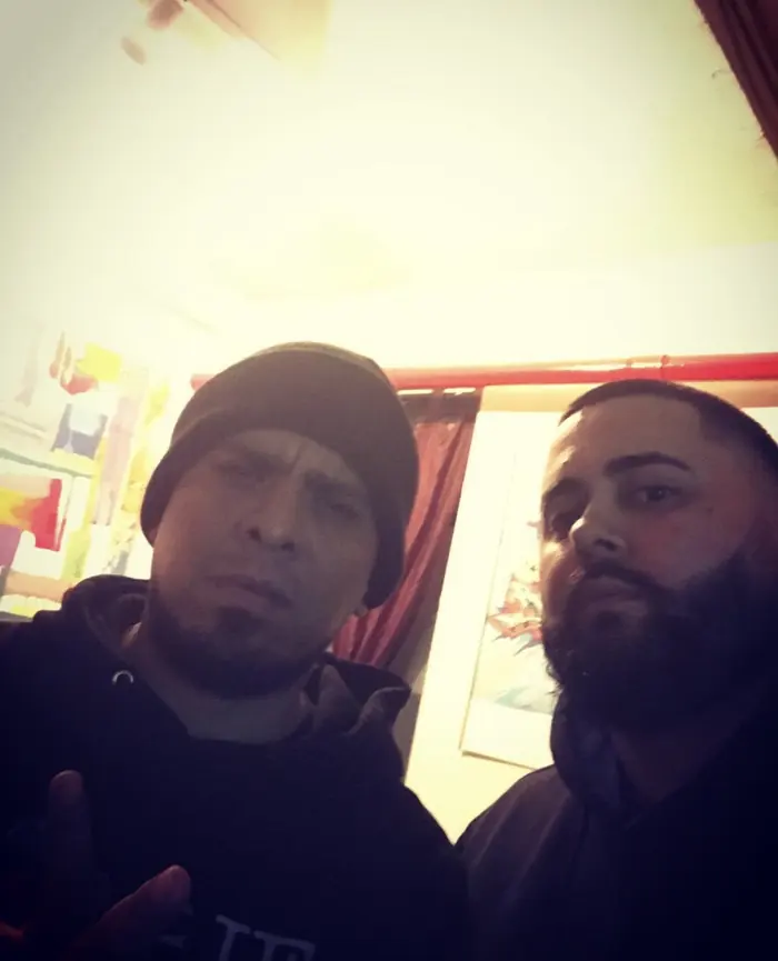 MC Solar Wind with Immortal Technique at TME PRO Recordings, New York