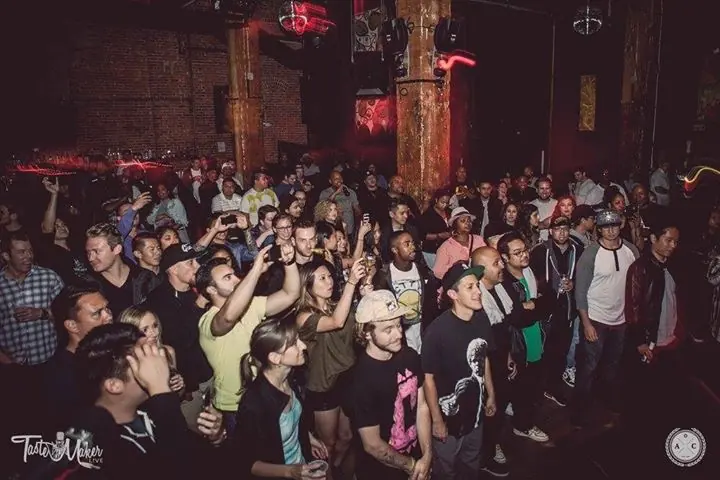 The crowd at Mighty, San Francisco